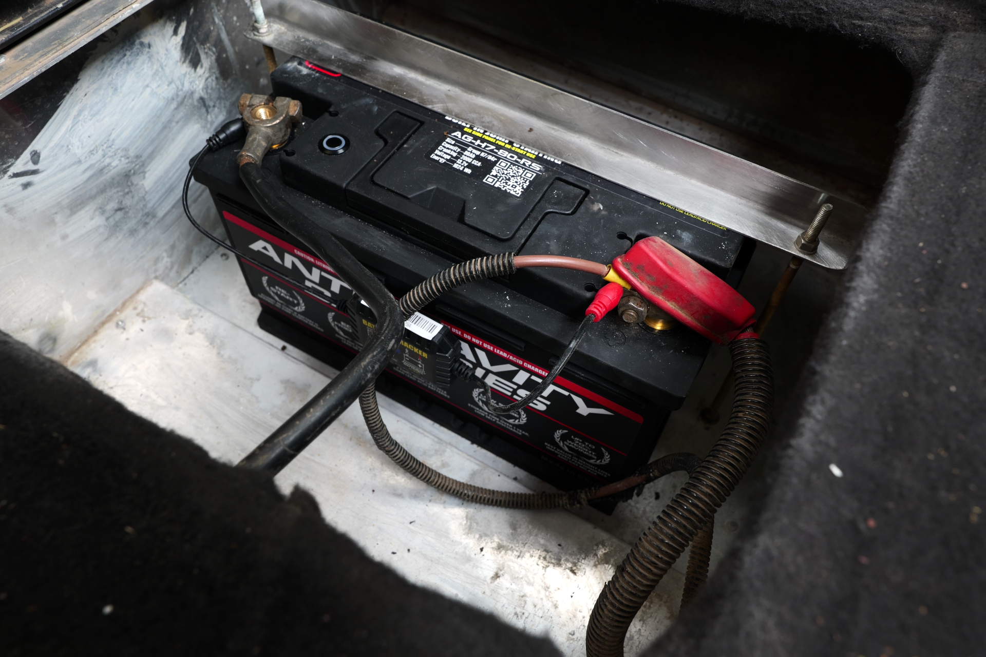 Finished Battery Installation