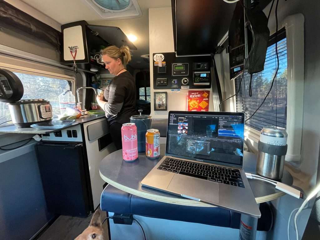 Full-timing inside our Winnebago Revel