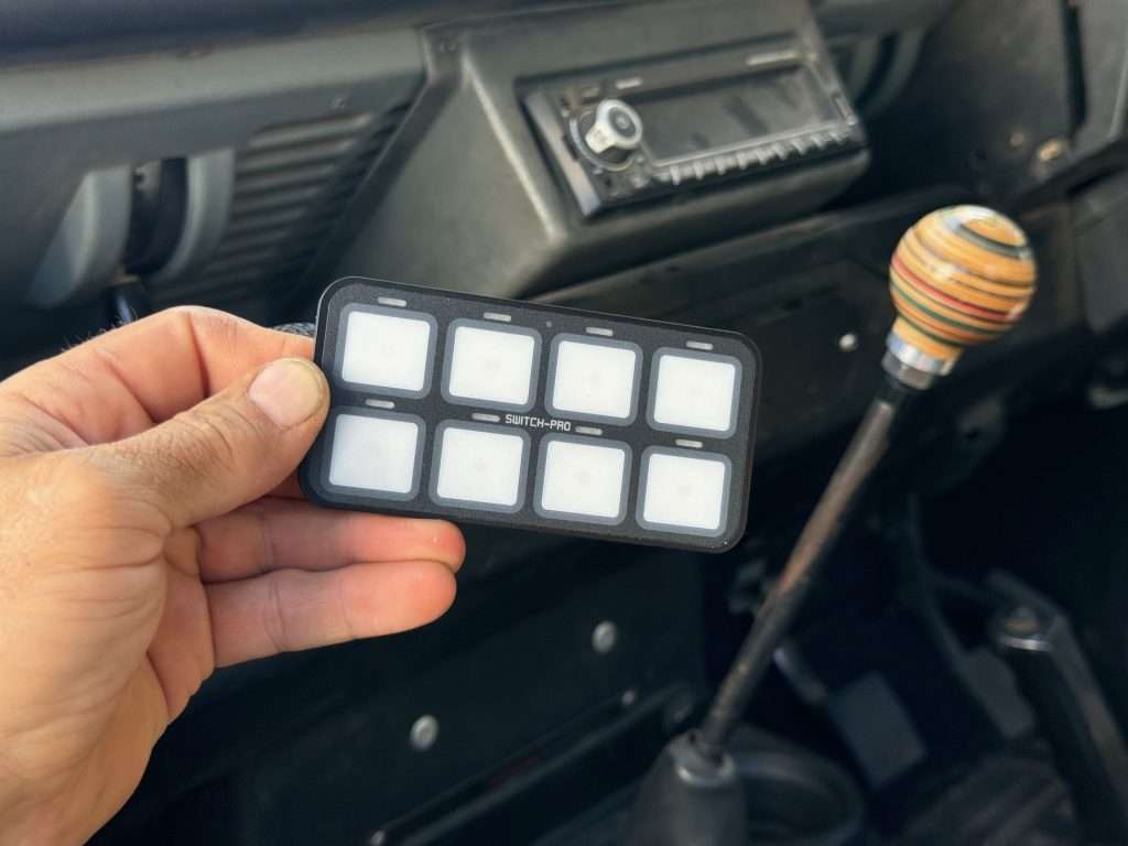 A Switch-Pros 9100 will allow me to install my own 12V accessories without further complicating the stock electronics.