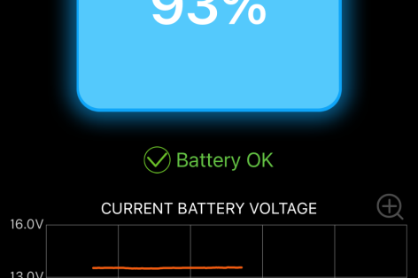 Battery Tracker Voltage