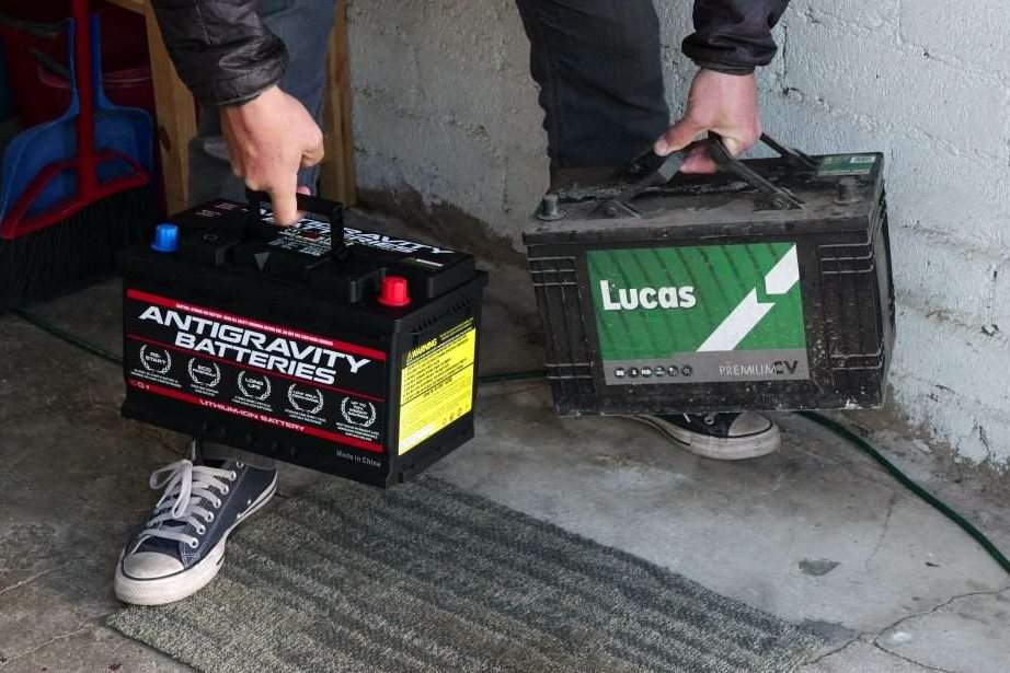 Comparing Battery Weights