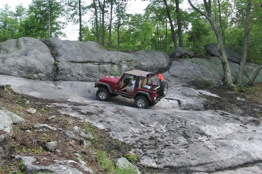 Jeep TJ at Paragon Adventure Park