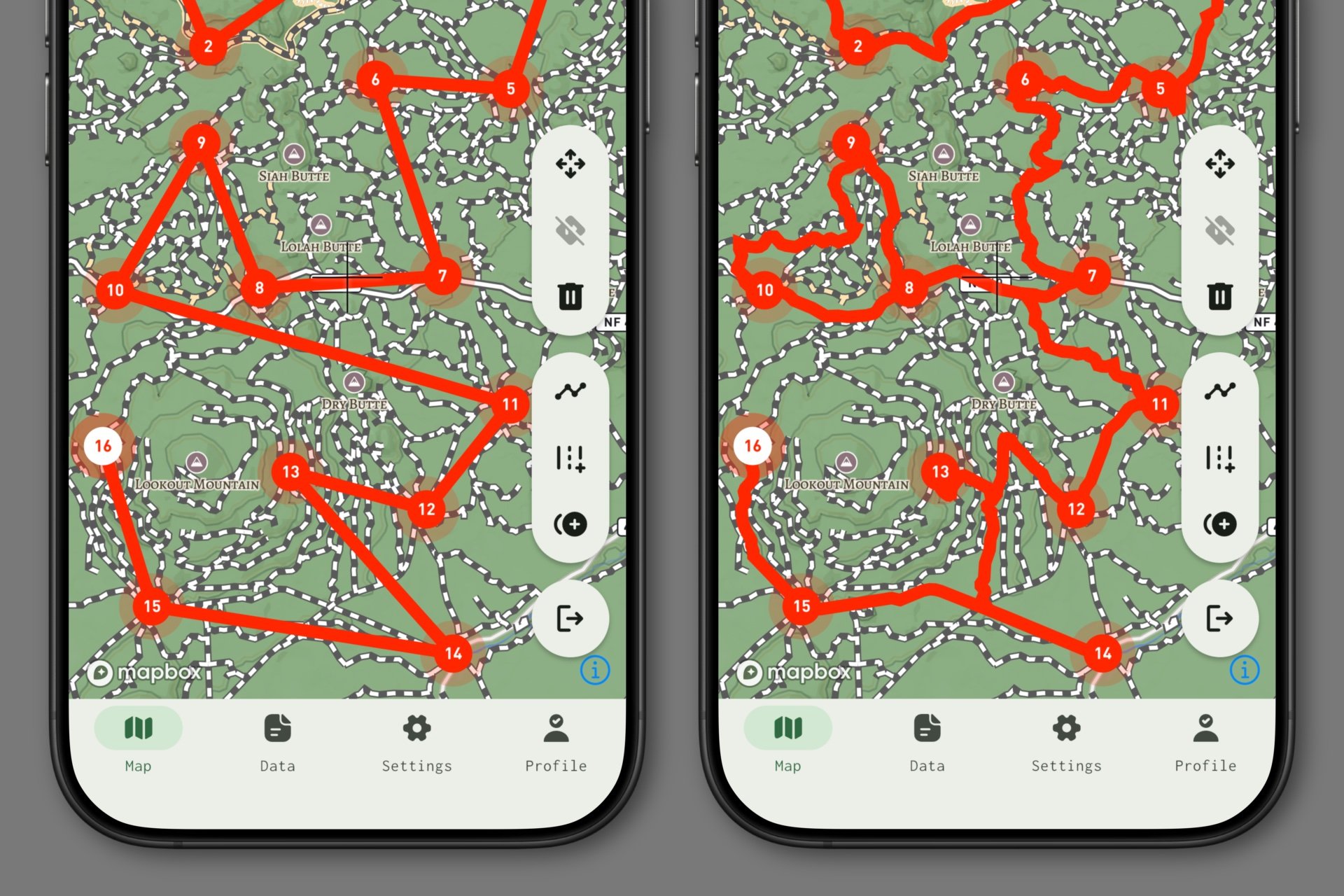 Enhanced Wayfinding in the Route Planning Tool