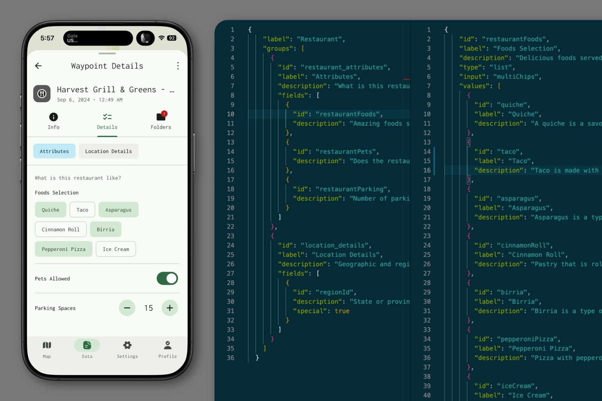 Extended Fields, Forms, and the Mapkind Namespace