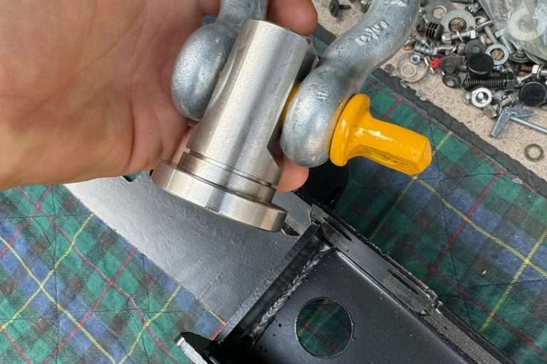 Swivel shackle is an elegant, engineered recovery attachment