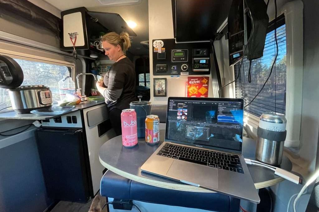 Full-timing inside our Winnebago Revel