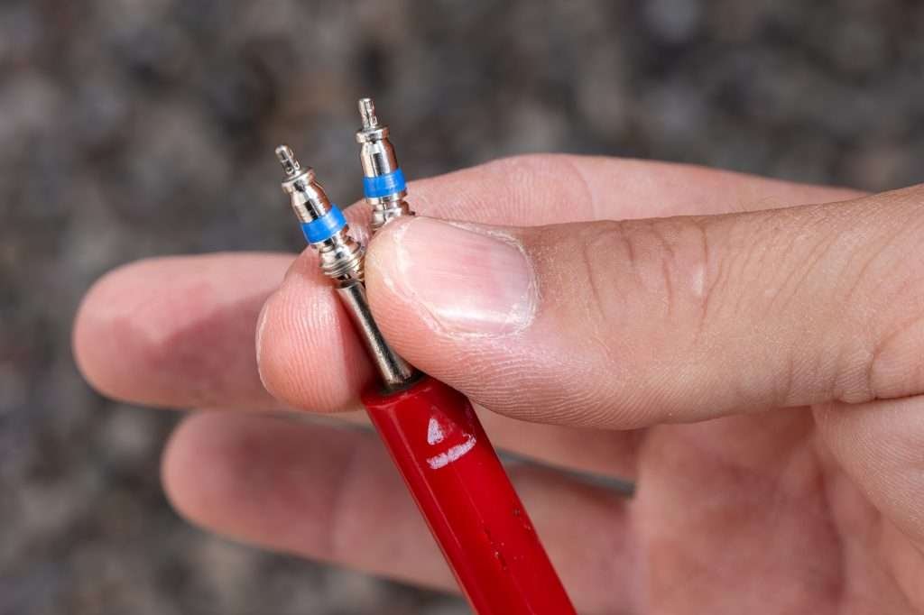 Pinch the cores to avoid loss