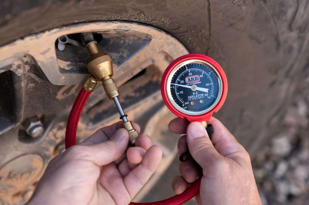 ARB E-Z Deflator in operation