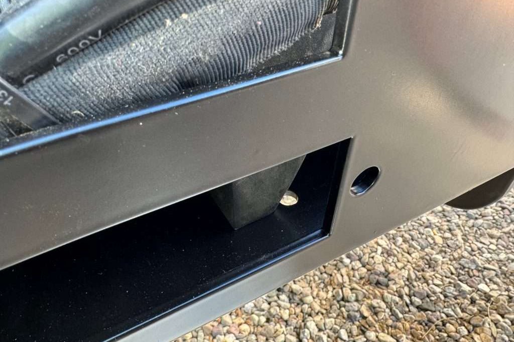 Just an inch to the right should do, but the gearbox is already against the frame rail. This ain't happening.